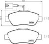 BREMBO P 24 150 Brake Pad Set, disc brake
